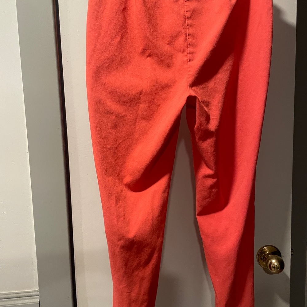 89th & Madison Women’s Coral Slim Fit ankle size large - Picture 7 of 7